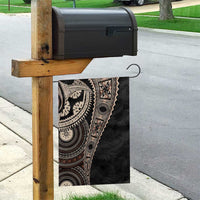 Fiji Traditional Masi Garden Flag Tapa Art Palm Leaves Pattern