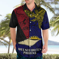 Papua New Guinea West New Britain Province Hawaiian Shirt PNG Birds Of Paradise Polynesian Arty Style LT03 - Polynesian Pride