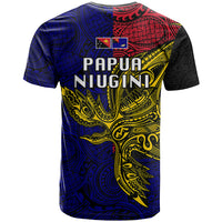 Papua New Guinea West New Britain Province T Shirt PNG Birds Of Paradise Polynesian Arty Style LT03 - Polynesian Pride