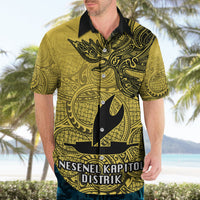Personalised Papua New Guinea National Capital District Hawaiian Shirt PNG Birds Of Paradise Polynesian Arty Style LT03 - Polynesian Pride
