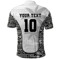 Custom Fiji Pacific Rugby 2024 Polo Shirt Tapa Tribal and Fijian Masi Pattern LT03 - Polynesian Pride