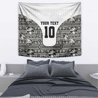 Custom Fiji Pacific Rugby 2024 Tapestry Tapa Tribal and Fijian Masi Pattern LT03 - Polynesian Pride