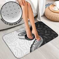 Personalised Aotearoa Lawn Bowls Bathroom Set Maori and Silver Fern Half Style LT03 - Polynesian Pride