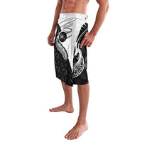 Aotearoa Lawn Bowls Lavalava Maori and Silver Fern Half Style LT03 - Polynesian Pride