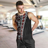 Tonga Ngatu Art Tattoo Polynesian Men Tank Top