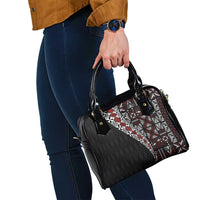 Tonga Ngatu Art Tattoo Polynesian Shoulder Handbag