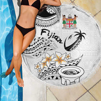 Fijian Traditional Culture Beach Blanket Tapa Tribal Tattoos - Polynesian Pride