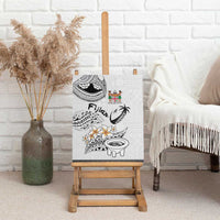 Fijian Traditional Culture Canvas Wall Art Tapa Tribal Tattoos - Polynesian Pride