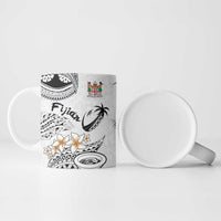 Fijian Traditional Culture Ceramic Mug Tapa Tribal Tattoos LT03 - Polynesian Pride