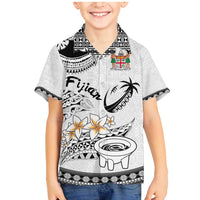 Fijian Traditional Culture Family Matching Mermaid Dress and Hawaiian Shirt Tapa Tribal Tattoos - Polynesian Pride