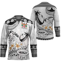 Fijian Traditional Culture Hockey Jersey Tapa Tribal Tattoos - Polynesian Pride