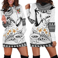 Fijian Traditional Culture Hoodie Dress Tapa Tribal Tattoos - Polynesian Pride