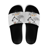 Fijian Traditional Culture Slide Sandals Tapa Tribal Tattoos - Polynesian Pride