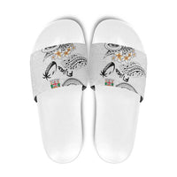 Fijian Traditional Culture Slide Sandals Tapa Tribal Tattoos - Polynesian Pride