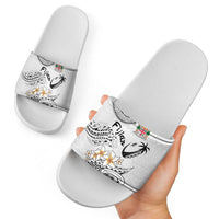 Fijian Traditional Culture Slide Sandals Tapa Tribal Tattoos - Polynesian Pride