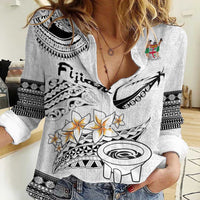 Fijian Traditional Culture Women Casual Shirt Tapa Tribal Tattoos - Polynesian Pride
