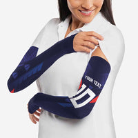 Custom Rugby Samoa Arm Sleeves Siva Tau Spirit Sporty Vibes - Polynesian Pride