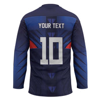 Custom Rugby Samoa Hockey Jersey Siva Tau Spirit Sporty Vibes - Polynesian Pride