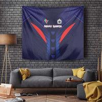 Rugby Samoa Tapestry Siva Tau Spirit Sporty Vibes - Polynesian Pride