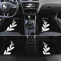 Personalised New Zealand Canoeing Special Jersey Car Mats