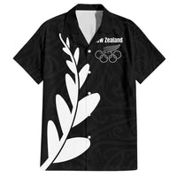 Personalised New Zealand Canoeing Special Jersey Family Matching Summer Maxi Dress and Hawaiian Shirt