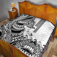 Hawaiian Tribal Manta Ray Quilt Kakau Tattoo and Polynesian Art Motif Pattern LT03 - Polynesian Pride