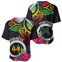 Vanuatu 44th Anniversary Baseball Jersey Boars Tusk Tugeta Yumi Selebretem Indipendens Dei