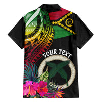 Personalised Vanuatu 44th Anniversary Hawaiian Shirt Boars Tusk Tugeta Yumi Selebretem Indipendens Dei LT03 - Polynesian Pride