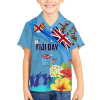 Fiji Day Hawaiian Shirt Tagimoucia Flower and Melanesia Pattern LT03 - Polynesian Pride