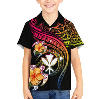 Polynesia Hawaii Turtle Day Hawaiian Shirt Hibiscus and Kanaka Maoli LT03 - Polynesian Pride
