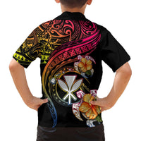 Polynesia Hawaii Turtle Day Hawaiian Shirt Hibiscus and Kanaka Maoli LT03 - Polynesian Pride