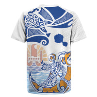 Hawaiki Nui Va'a Solo French Polynesia Rugby Jersey Blue Color LT03 - Polynesian Pride