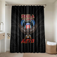 American Samoa Fautasi Bathroom Set Pago Pago Aeto and Iseula o le Moana of Fagatogo Black Color - Polynesian Pride