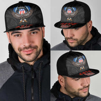 American Samoa Fautasi Mesh Trucker Cap Pago Pago Aeto and Iseula o le Moana of Fagatogo Black Color LT03 - Polynesian Pride