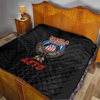 American Samoa Fautasi Quilt Pago Pago Aeto and Iseula o le Moana of Fagatogo Black Color - Polynesian Pride