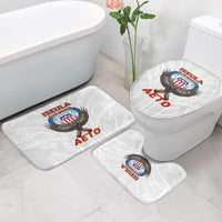 American Samoa Fautasi Bathroom Set Pago Pago Aeto and Iseula o le Moana of Fagatogo White Color - Polynesian Pride