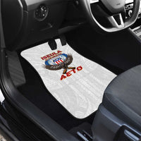 American Samoa Fautasi Car Mats Pago Pago Aeto and Iseula o le Moana of Fagatogo White Color - Polynesian Pride