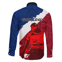 custom-samoa-rugby-family-matching-off-shoulder-maxi-dress-and-hawaiian-shirt-siva-tau-dance-polynesian-tattoo-brush-style