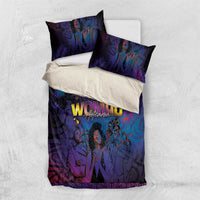 Aotearoa Arts Festival 2025 Bedding Set Maori Music Art Dance - Rhythmic Vibes LT03 US Twin 172cm x 218cm Black - Polynesian Pride
