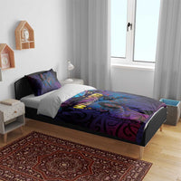 Aotearoa Arts Festival 2025 Bedding Set Maori Music Art Dance - Rhythmic Vibes LT03 - Polynesian Pride