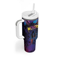 Aotearoa Arts Festival 2025 Tumbler With Handle Maori Music Art Dance - Rhythmic Vibes