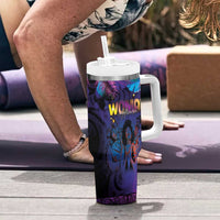 Aotearoa Arts Festival 2025 Tumbler With Handle Maori Music Art Dance - Rhythmic Vibes