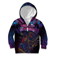 Aotearoa Arts Festival 2025 Kid Hoodie Maori Performing Art and Music - Rhythmic Vibes