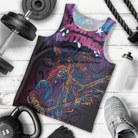 Aotearoa Arts Festival 2025 Men Tank Top Maori Performing Art and Music - Rhythmic Vibes