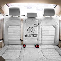 Custom New Zealand Football Back Car Seat Cover The Whites-Sporty T90 Style LT03 - Polynesian Pride