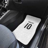 Custom New Zealand Football Car Mats The Whites-Sporty T90 Style LT03 - Polynesian Pride