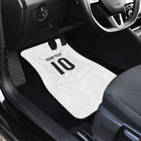 Custom New Zealand Football Car Mats The Whites-Sporty T90 Style LT03 - Polynesian Pride