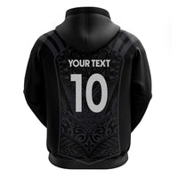 Custom Aotearoa Rugby Hoodie The Blacks-Sporty T90 Style LT03 - Polynesian Pride