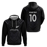 Custom Aotearoa Rugby Hoodie The Blacks-Sporty T90 Style LT03 - Polynesian Pride