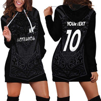 Custom Aotearoa Rugby Hoodie Dress The Blacks-Sporty T90 Style LT03 - Polynesian Pride
